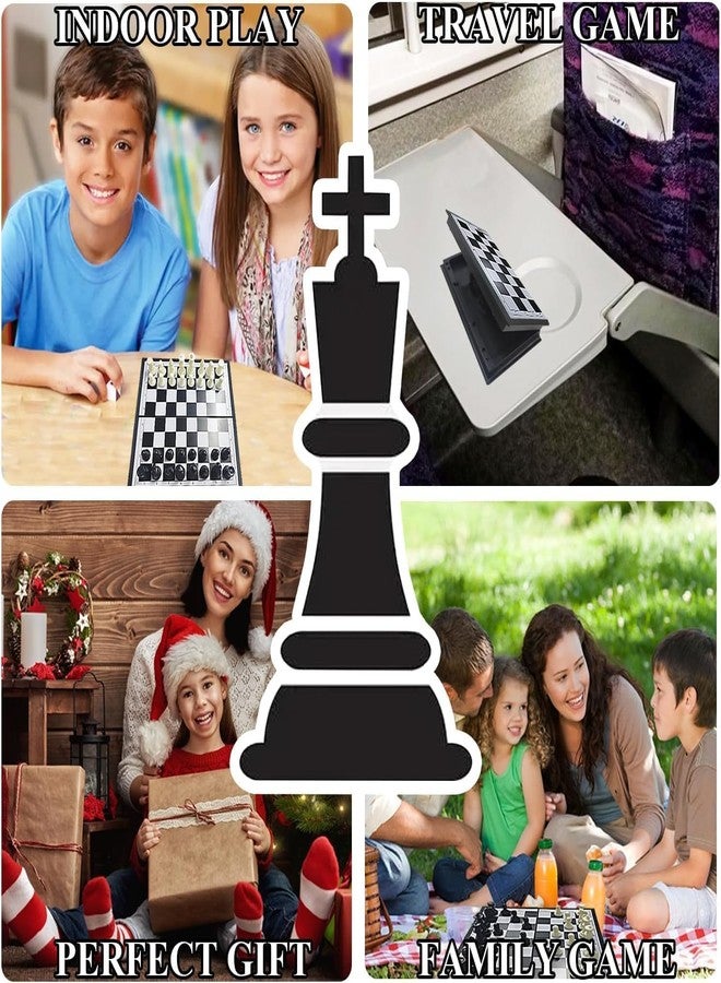 Drumil Magnetic Travel Chess Set with Folding Chess Board Educational Toys for and Adults, 2 Players. - Image 5